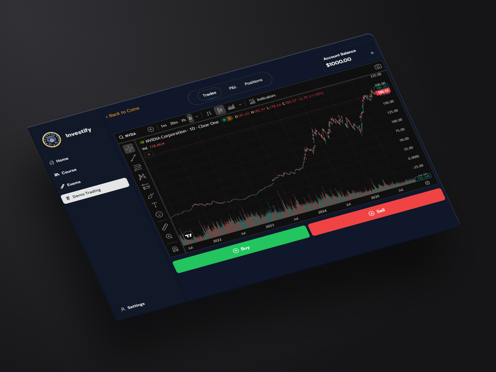 Investify scene preview