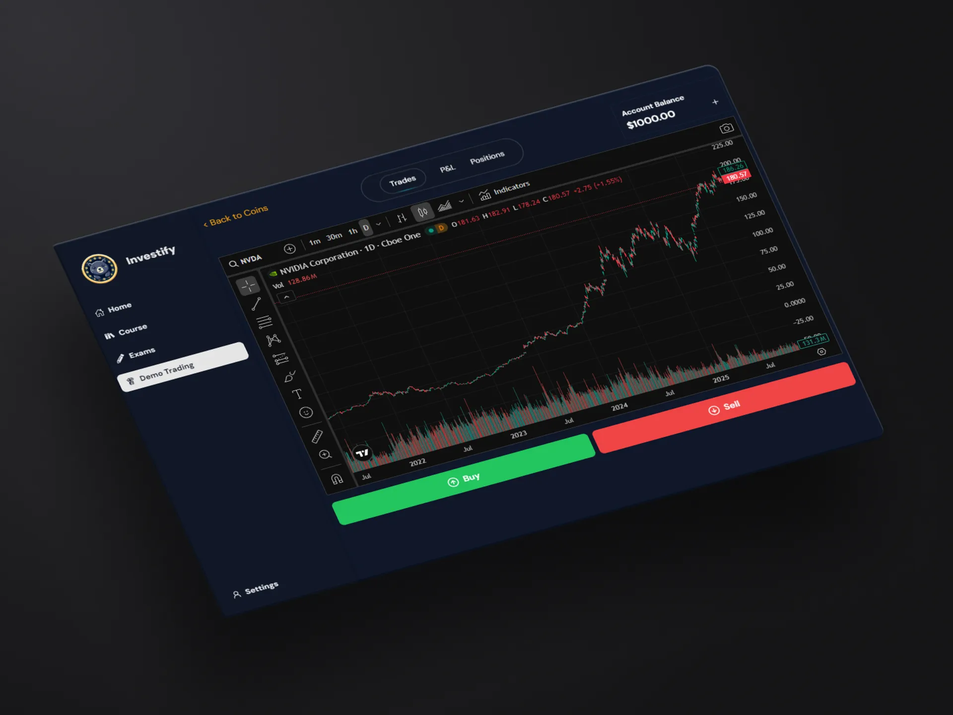 Investify scene preview