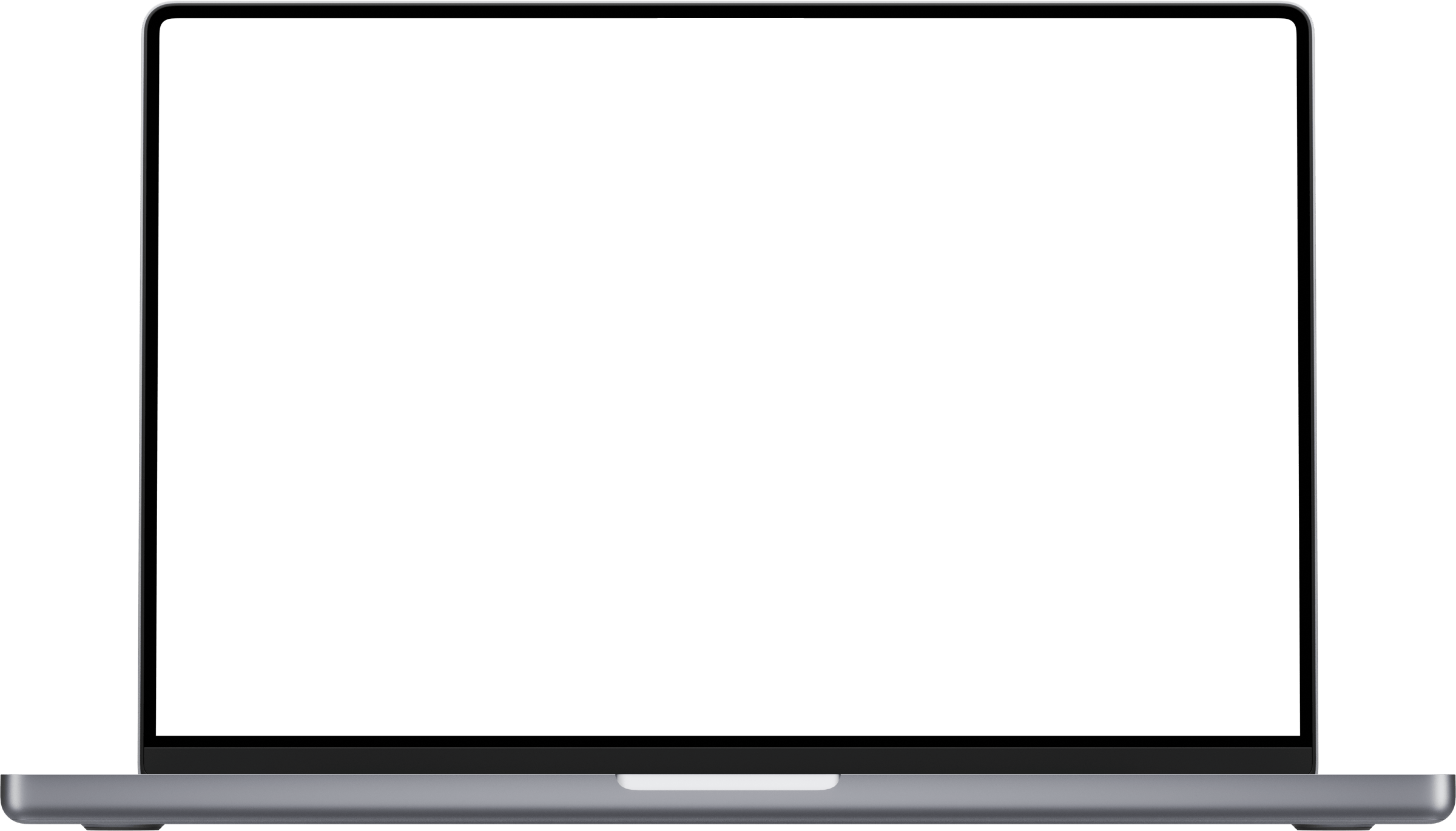 MacBook project mockup